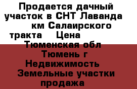 Продается дачный участок в СНТ Лаванда, 11 км Салаирского тракта. › Цена ­ 430 000 - Тюменская обл., Тюмень г. Недвижимость » Земельные участки продажа   
